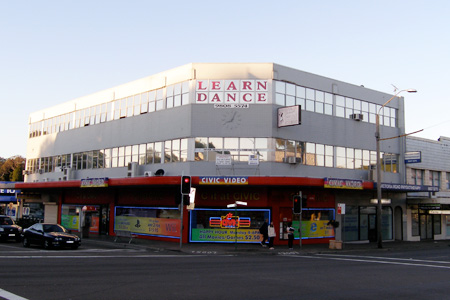  Inspirations Dance Centre's outside studio from Victoria Rd West Ryde